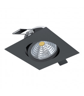Saliceto Led Recessed Downlight Black