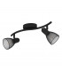 Carovigno 2 Lamp Twin Spotlight Black-1
