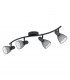 Carovigno 4 Lamp Spotlight Bar Black