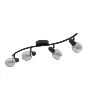Pollica 4 Lamp Spotlight Bar Black-1