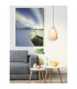 Alobrase Slim Pendant Ceiling Light Brushed Brass-2