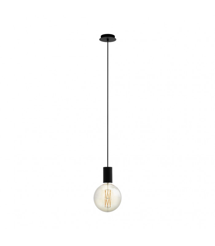 Pozueta Slim Pendant Ceiling Light Black-1