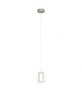 Enaluri Led Integrated Pendant Ceiling Light Satin Nickel-1