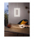 Enaluri Led Integrated Pendant Ceiling Light Satin Nickel-2