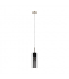 Selvino Slim Pendant Ceiling Light Satin Nickel-1