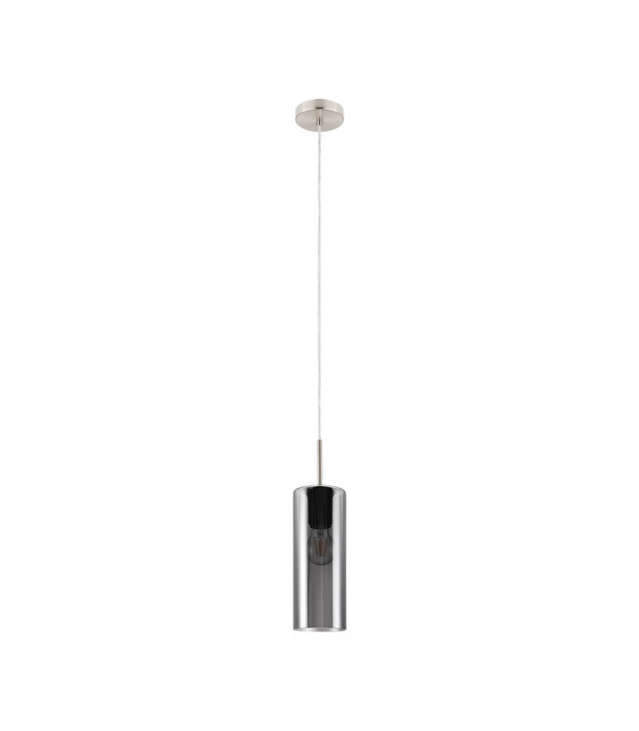 Selvino Slim Pendant Ceiling Light Satin Nickel-1