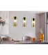 Selvino 3 Lamp Straight Bar Pendant Ceiling Light Satin Nickel-2