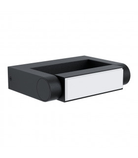 Brianza Led Outdoor Modern Wall Light Black IP44