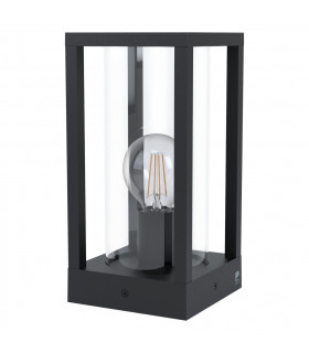 Cascinetta Outdoor Pedestal Light Black IP54-1