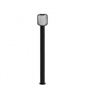 Ravello Outdoor Bollard Black IP54-1