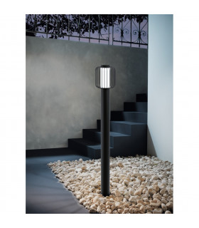 Ravello Outdoor Bollard Black IP54-2
