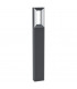 Riforano Led 2 Lamp Outdoor Bollard Black IP54-1