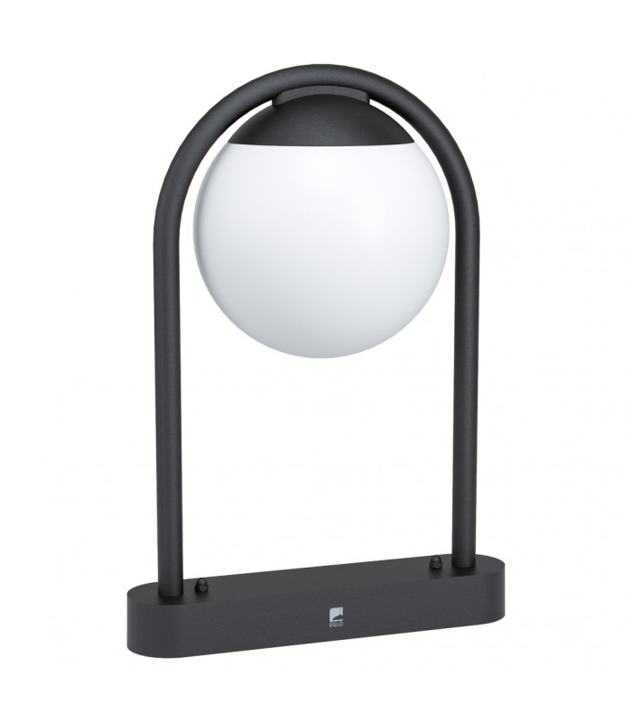 Prata Outdoor Pedestal Light Black IP44