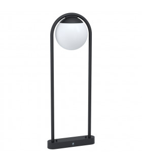 Prata Outdoor Bollard Black IP44