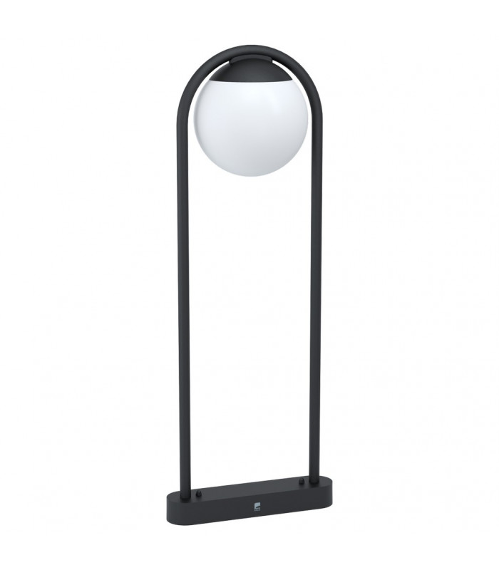 Prata Outdoor Bollard Black IP44