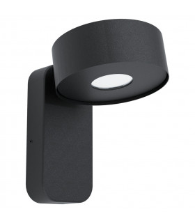 Palosco Led Outdoor Down Wall Light Black IP44