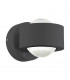 Treviolo Led 2 Lamp Outdoor Up Down Wall Light Anthracite IP44-1