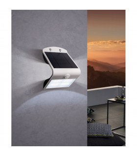 Lamozzo Outdoor Motion Sensor Wall Light White IP54-2