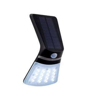 Lamozzo Outdoor Motion Sensor Wall Light Black IP44