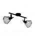 Tabillano 2 Lamp Twin Spotlight Black
