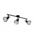 Tabillano 3 Lamp Spotlight Bar Black