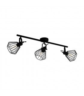 Tabillano 3 Lamp Spotlight Bar Black