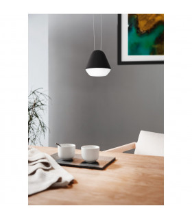 Palbieta Dome Pendant Ceiling Light Black-2