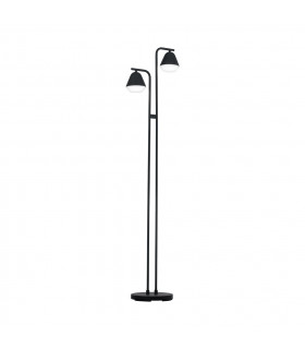 Palbieta 2 Lamp Multi Arm Floor Lamp Black