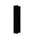Zubialde Integrated LED Wall Light Black White-1
