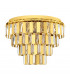 Erseka 7 Lamp Pendant Ceiling Light Brass