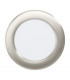 Fueva Led Recessed Downlight Satin Nickel