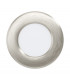Fueva Led Recessed Downlight Satin Nickel