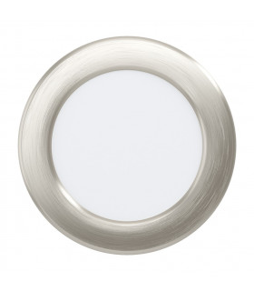 Fueva Led Recessed Downlight Satin Nickel
