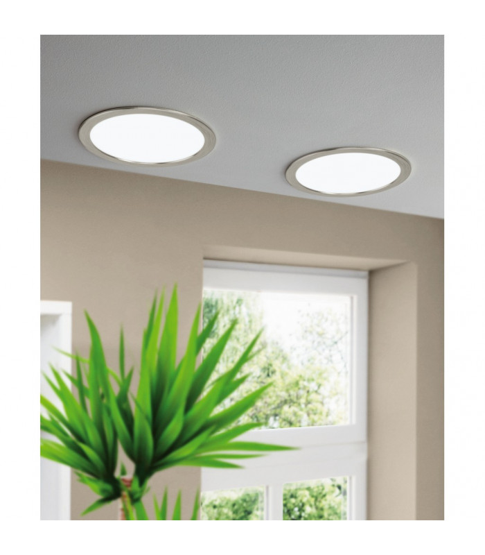 Fueva Led Recessed Downlight Satin Nickel-2