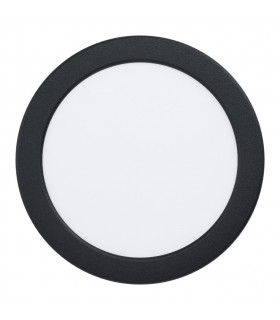 Fueva Led Recessed Downlight Black IP44