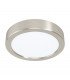 Fueva Led Surface Mounted Downlight Satin Nickel
