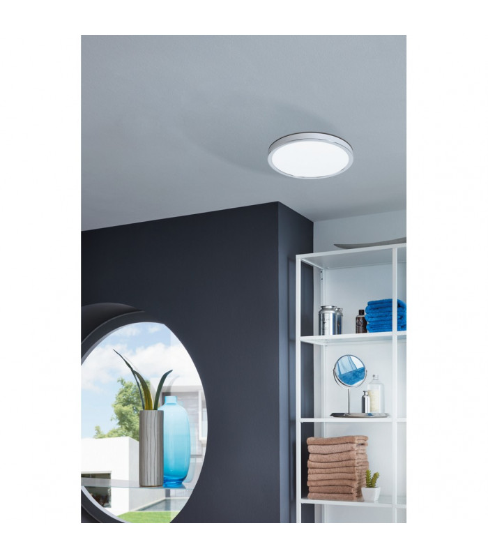 Fueva Led Surface Mounted Downlight Chrome IP44-2