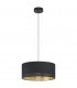 Esteperra 3 Lamp Cylindrical Pendant Ceiling Light Black-1
