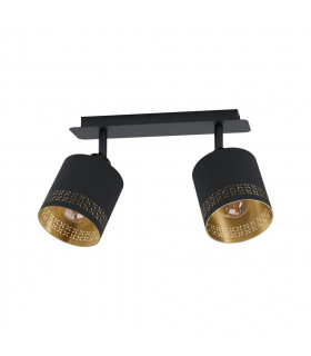 Esteperra 2 Lamp Spotlight Bar Black