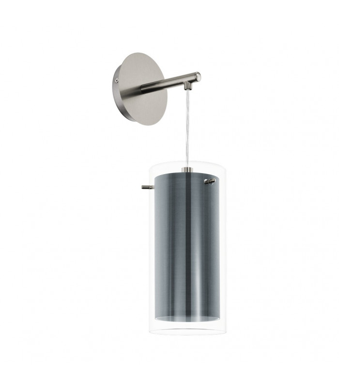Pinto Wall Light Satin Nickel