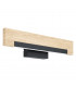 Camacho Integrated LED Wall Light Black Brown
