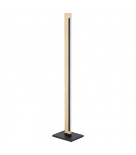 Camacho LED Integrated Floor Lamp Black Brown