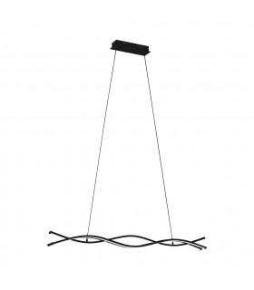 Lasana Led Integrated Pendant Ceiling Light Black