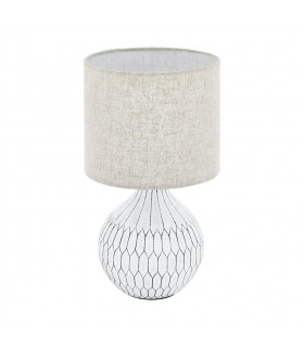 Bellariva Table Lamp With Round Shade White