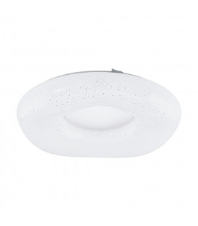 Zamudilo Led Flush Ceiling Light White CCT Remote Control Included-1