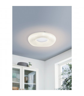 Zamudilo Led Flush Ceiling Light White CCT Remote Control Included-2