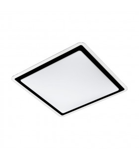 Competa Led Decorative Flush Ceiling Light White