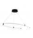 Alamedilla Led Integrated Pendant Ceiling Light Black