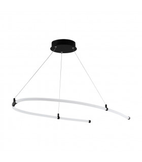 Alamedilla Led Integrated Pendant Ceiling Light Black