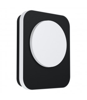 Madriz Led Outdoor Flush Wall Light Black IP44